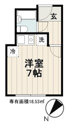 シャルマン文京千駄木の物件間取画像